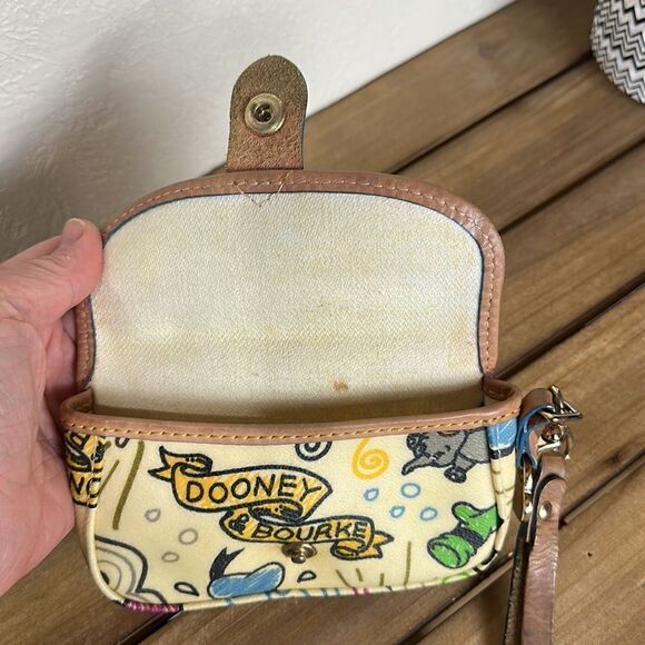 WALT DISNEY WORLD DISNEYLAND Dooney & Bourke Wristlet - Picture 7 of 12